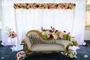 Chaises de mariage King thrones causeuse canapé blanc <span class=keywords><strong>à</strong></span> vendre - Product Image 6