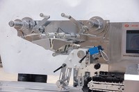 Nouvelle machine à emballer à flux Machine à emballer à barre de nougat Machine d'emballage d'alimentation à disque