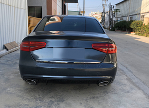 מכירה לוהטת אחורי מפזר עבור אאודי <span class=keywords><strong>A4</strong></span> B9 <span class=keywords><strong>B8</strong></span> 2013 2014 2015 2016 שדרוג RS4 פליטה שפתיים רכב אחורי פגוש שפתיים ספוילר - Product Image 3