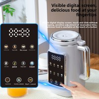 Máquina electrónica china para hacer polvo de soja, granizados, papillas y sopas con dispensador mezclador