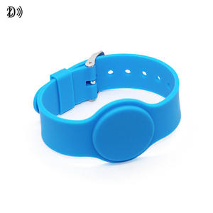 Modelo personalizado RFID imprimible 13,56 Mhz cómodo NFC clásico 1K RFID S50 pulseras - Product Image 4