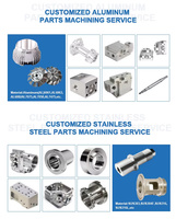 Pièces usinées CNC de haute qualité OEM, kit métallique non standard, composants en aluminium, acier, cuivre, acier inoxydable