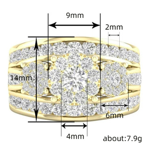 Anello dal Design Geometrico Classico da Donna - Product Image 5
