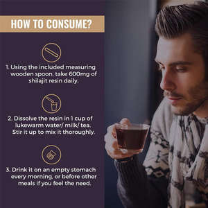 Résine de Shilajit Pure de l'Himalaya, Liquide Biologique Pur, Supplément en <span class=keywords><strong>Gel</strong></span> de Résine de Shilajit 85+ Acides Humiques <span class=keywords><strong>pour</strong></span> l'Énergie et le Soutien Immunitaire - Product Image 6