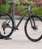 Vélo de montagne Hardtail en fibre de carbone avec transmission électronique sans fil tout-terrain pour les trajets quotidiens