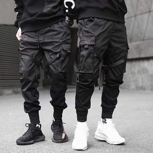 High Quality Hip Hop Cargo Mens Multi Pocket Pants joggers Fashion Streetwear Cargo Pants