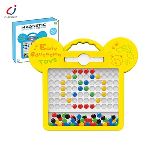 Erken eğitim boyama magpad çocuklar renkli çikolata oyuncaklar manyetik boncuk çizim kurulu - Product Image 6