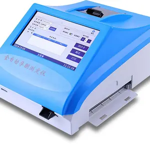 Analyseur de lecteur de bandelettes de test de créatinine micro albumine test de grossesse analyseur d'urine vétérinaire