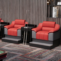 Fauteuils de visionnage exclusifs haut de gamme pour salles de billard et salles de jeux