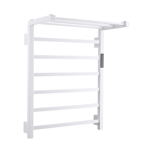 ราวแขวนผ้าเช็ดตัวไฟฟ้าแบบติดผนัง สแตนเลส ควบคุมอุณหภูมิ สำหรับโรงแรม พร้อมหน้าจอดิจิตอล - Product Image 2