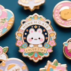 เข็มกลัดโลหะเคลือบโลโก้ออกแบบได้ตามที่ต้องการ - Product Image 2