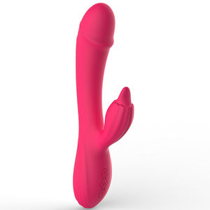 सेक्स खिलौना बड़ा डबल खरगोश कान महिलाओं के लिए Dildo के थरथानेवाला योनि मालिश - Product Image 6