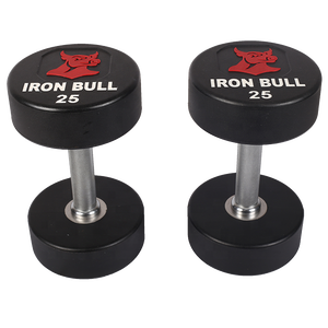 Tạ tay Urethane bán trực tiếp từ nhà máy IRON BULL, tạ tròn phòng tập thể hình, tạ tay thương mại CPU, bộ tạ tay - Product Image 5
