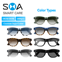 Nouvelles Lunettes Intelligentes Y1 2026 avec Caméra IA, Traduction IA, Reconnaissance d'Objets, Appels Bluetooth, Musique et Logo Personnalisé