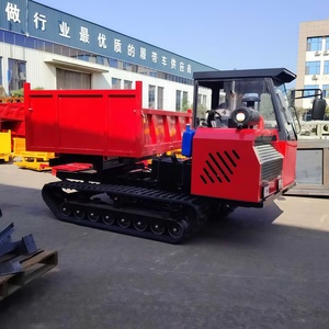 Caminhões Mini <span class=keywords><strong>Dumper</strong></span> de Esteira de 8 Toneladas com Esteira de Borracha para Venda Quente - Product Image 4