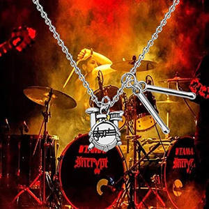 Pop DJ <span class=keywords><strong>Rock</strong></span> Band-Cassette para amantes <span class=keywords><strong>de</strong></span> la música, auriculares con micrófono, nota musical, Kit <span class=keywords><strong>de</strong></span> tambor <span class=keywords><strong>de</strong></span> guitarra, bolsa colgante para música, llavero - Product Image 6