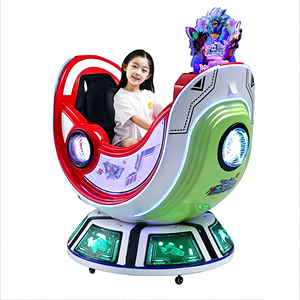 Nouveau Kiddy Rides Motor Bike Arcade Game Machine Capsule Space Mini Bike <span class=keywords><strong>Coin</strong></span> Pusher pour enfants 220V Construction en métal - Product Image 1