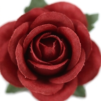 Fleurs artificielles de roses faites à la main de haute qualité à 5 têtes pour la maison, les mariages, les remises de diplômes, Noël et le Nouvel An chinois