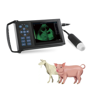 Échographe vétérinaire portable GF-M10 pour le diagnostic de gestation des porcs <span class=keywords><strong>et</strong></span> des moutons, utilisation en élevage, écran 5,6 pouces, taux de gestation élevé - Product Image 1