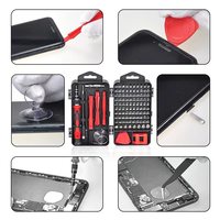115 pièces en 1 Kit de tournevis polyvalent magnétique en acier chromé kit de tournevis de précision pour Kit de réparation de téléphone portable