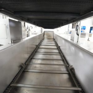 Machine à frire continue à gaz électrique commerciale Qd Manufacturer pour les chips de pommes de terre, <span class=keywords><strong>friteuse</strong></span> continue pour les sachima - Product Image 6