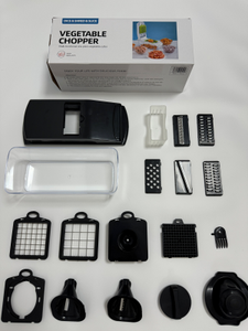 Hachoir à légumes et aliments, trancheuse à légumes, spiraliseur, hachoir à légumes avec récipient, gadgets et accessoires de cuisine - Product Image 5