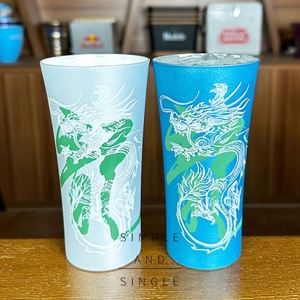 Gobelet en aluminium portable et durable, personnalisable avec logo, changeant de couleur, capacité 15 oz, pour boissons froides, cadeaux promotionnels - Product Image 4
