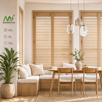 Volets en bois massif et PVC, volets intérieurs sur mesure, qualité supérieure, fabricant de volets durables