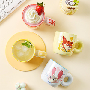 Taza <span class=keywords><strong>de</strong></span> <span class=keywords><strong>Porcelana</strong></span> con Diseño <span class=keywords><strong>de</strong></span> Mickey y Minnie, 275 ml, Apta para Lavavajillas y Microondas, Taza Personal para Café/Leche, Moderna, <span class=keywords><strong>de</strong></span> Gran Capacidad - Product Image 3