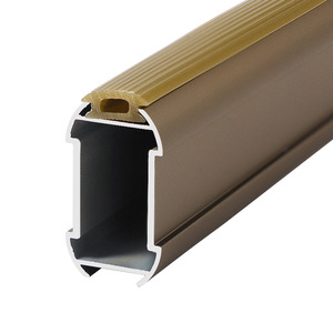 Aluminum Alloy Wardrobe Clothes <b>Rod</b> Round Anti Slip Wall Mounted Rust Proof YG161 - Product Image 2