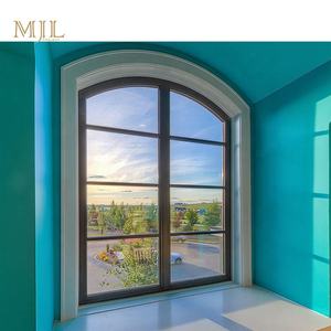 Arche de fenêtre en demi-lune pour portes coulissantes, boîtier d'entrée pas cher, en aluminium, verre trempé, 2 voies, résistance ip68 - Product Image 2