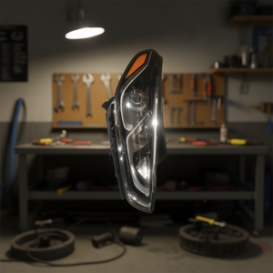 Faro 18+ Sonata, Conjunto de Faro Delantero Izquierdo con Luz de Giro Amarilla para Hyundai (Huatai) 12V HID Xenón, Pieza de Repuesto Nueva - Product Image 2