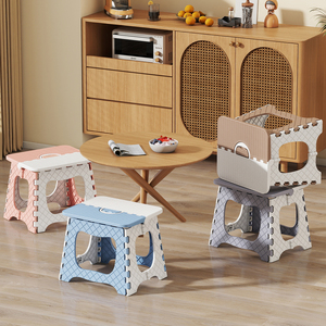 Taburete plegable de fábrica de China, taburete retráctil plegable portátil superfuerte, silla plegable de plástico - Product Image 2