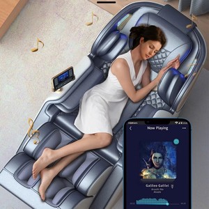 <b>Smart</b> Massage Chair S-Shaped Rail Full Body 3D Robotic Arm Bluetooth Voice Control Home Use - Product Image 1