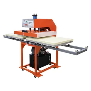 40*60 Hydraulic double tables sublimation t shirt heat press transfer machine