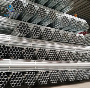 Tuyau d'acier galvanisé d'échafaudage de matériaux de construction de bas <span class=keywords><strong>prix</strong></span> Q355 tuyau d'échafaudage de 48.6mm - Product Image 3
