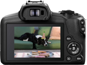 Appareil photo hybride Canon EOS R100 avec objectif RF-S18-45mm F4.5-6.3 STM, capteur CMOS (APS-C) de 24,1 mégapixels, vidéo 4K - Product Image 4