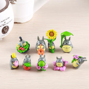Figurine en PVC de dessin animé japonais pour bureau, jouet en plastique, Hayao <span class=keywords><strong>Miyazaki</strong></span>, Mon voisin Totoro, figurines d'action miniatures - Product Image 2