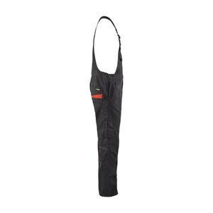 BLAKLADER - 269513309956C46 Salopette avec stretch Noir/Rouge-salopette de travail EAN 7330509606872 - Product Image 4