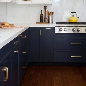 Gabinete de Cocina Azul Marino de Alta Calidad, Diseño de Cocina Estilo Americano - Product Image 2