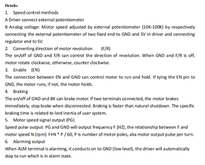 Controlador de motor <span class=keywords><strong>BLDC</strong></span> de 48V y 1000W con RS485 para controlar el motor de CC sin escobillas con CE - Product Image 4