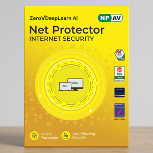 Net Protector, 1 Usuario, 1 Año, Suite de Seguridad en Internet Antivirus, para Seguridad Web, Protección de Firewall y Protección Bancaria Segura - Product Image 1
