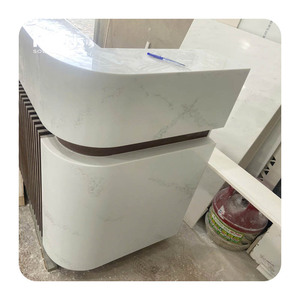 Koris Bureau de réception de beauté en marbre à surface solide pure et <span class=keywords><strong>composite</strong></span> à des prix abordables - Product Image 1