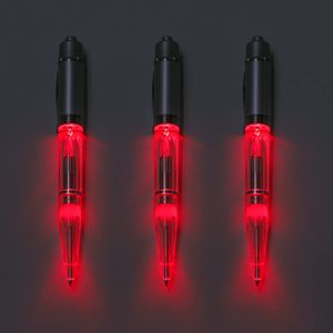 Stylo à pointe lumineuse LED, stylo à bille avec lampe torche, stylos d'écriture <span class=keywords><strong>pour</strong></span> <span class=keywords><strong>écrivain</strong></span> nocturne - Product Image 4