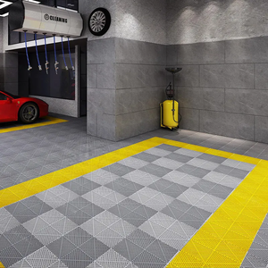 Tấm lót sàn nhựa chống trơn, thoát nước liên kết, dùng cho gara, nhà xưởng công nghiệp - Product Image 6