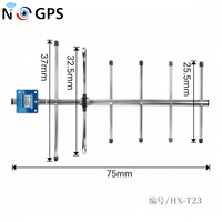 Antenne directionnelle 4G 435 MHz, antenne Yagi 415-435 MHz, antenne à gain élevé pour la transmission de données et l'amélioration du signal