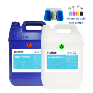 Cao su Silicone nhựa lỏng Phần một phần B Ngoài ra tin bạch kim chữa rtv2 lỏng Silicone cao su - Product Image 1