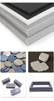 Feuille de mousse de silicone stable thermique de découpe personnalisée pour l'encapsulation électronique et l'isolation des vibrations