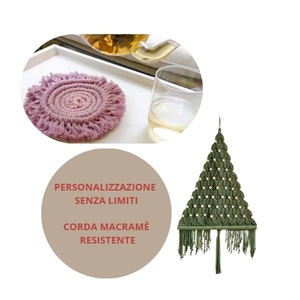 Perline in legno naturale con foro da 4 mm, kit fai da te con corda per macramè, per gioielli, ghirlande, decorazioni per la casa, forniture per artigianato - Product Image 5