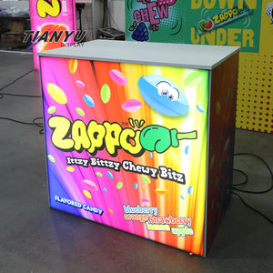 Exhibidores para Centros <span class=keywords><strong>de</strong></span> <span class=keywords><strong>Convenciones</strong></span>, Diseño <span class=keywords><strong>de</strong></span> Paneles Modulares Compactos, Stand <span class=keywords><strong>de</strong></span> Exhibición para Ferias Comerciales <span class=keywords><strong>de</strong></span> 10x10, Paredes Transparentes, Soporte <span class=keywords><strong>de</strong></span> Iluminación - Product Image 3